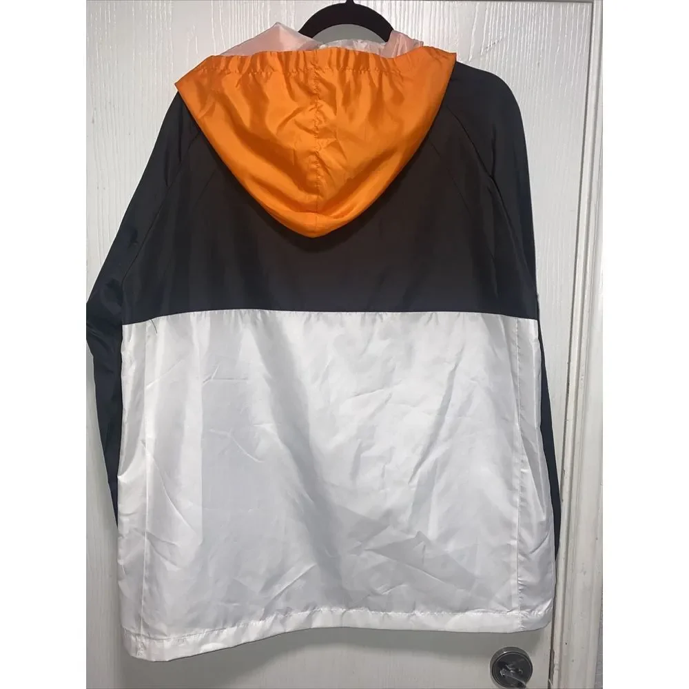 Dragon Ball Z Lightweight Windbreaker Jacket Hooded mid Zipper‎ with pockets Lge